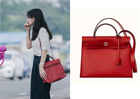 hermes bag in hometown cha cha|shin min ah hometown bag.